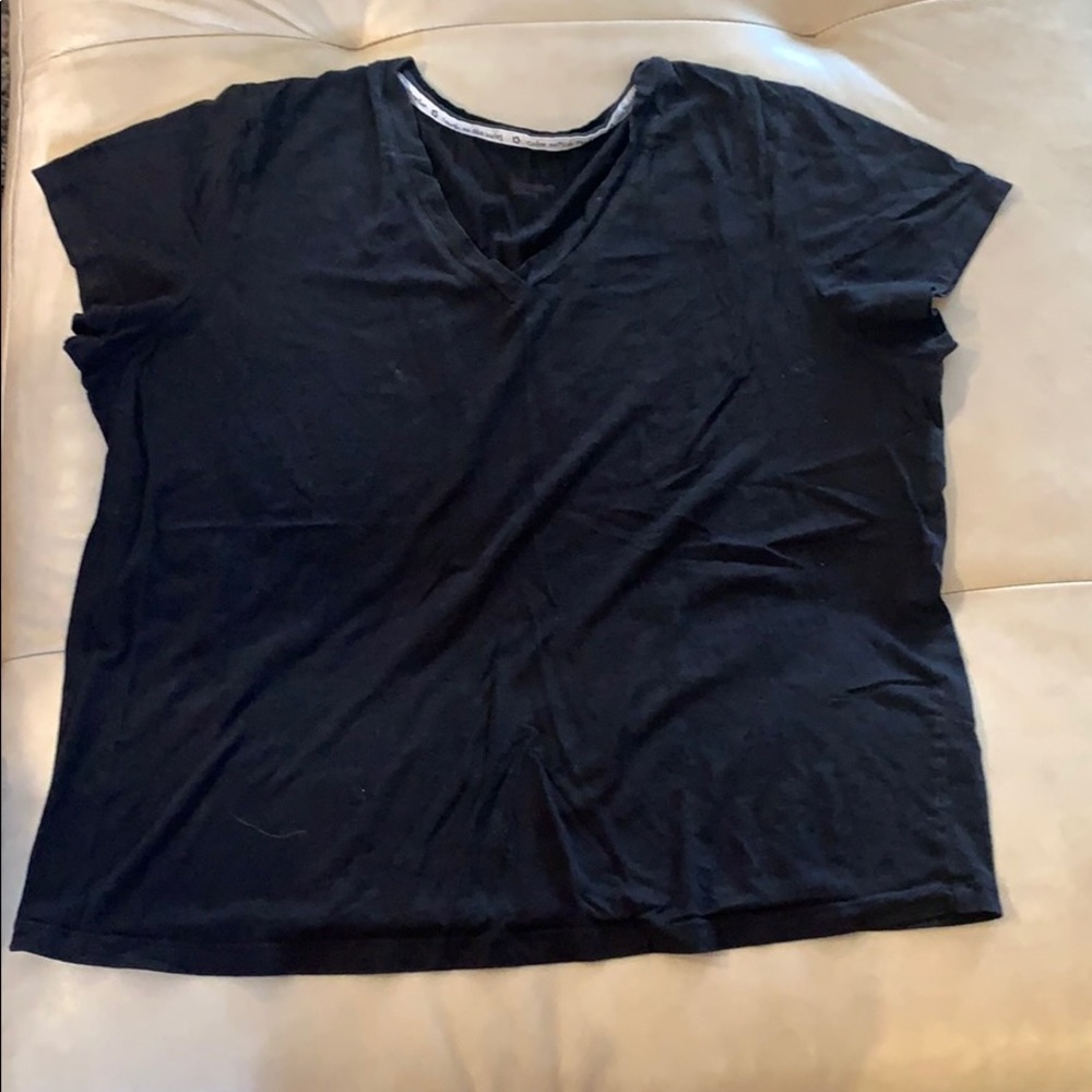 black pajama shirt